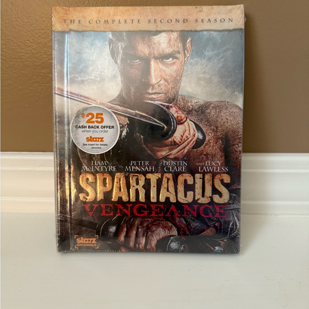 SPARTACUS: VENGEANCE Season 2 Liam McIntyre Brand New